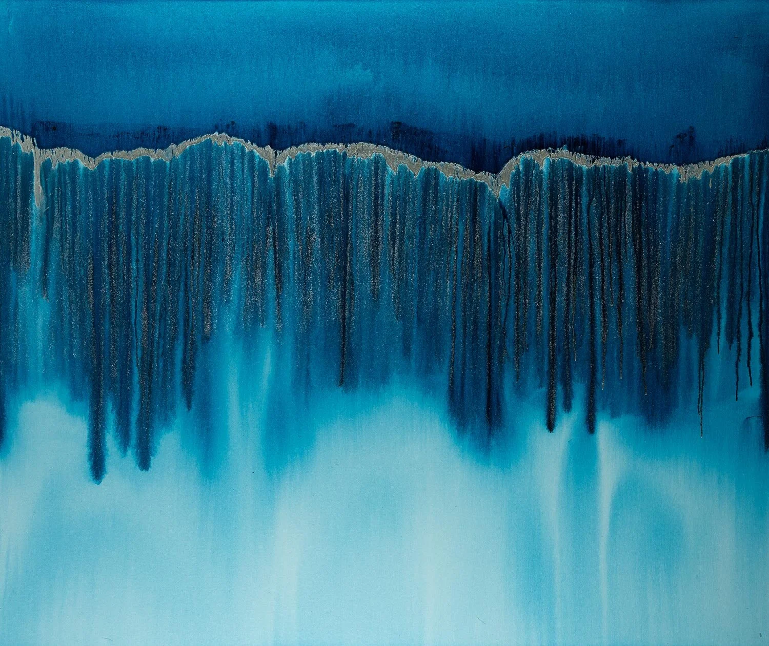 Was Upon Alchemical acrylic and urethane on canvas | 60 x 72 inches | 2021 | $12,100 Available exclusively from ADC Fine Art
