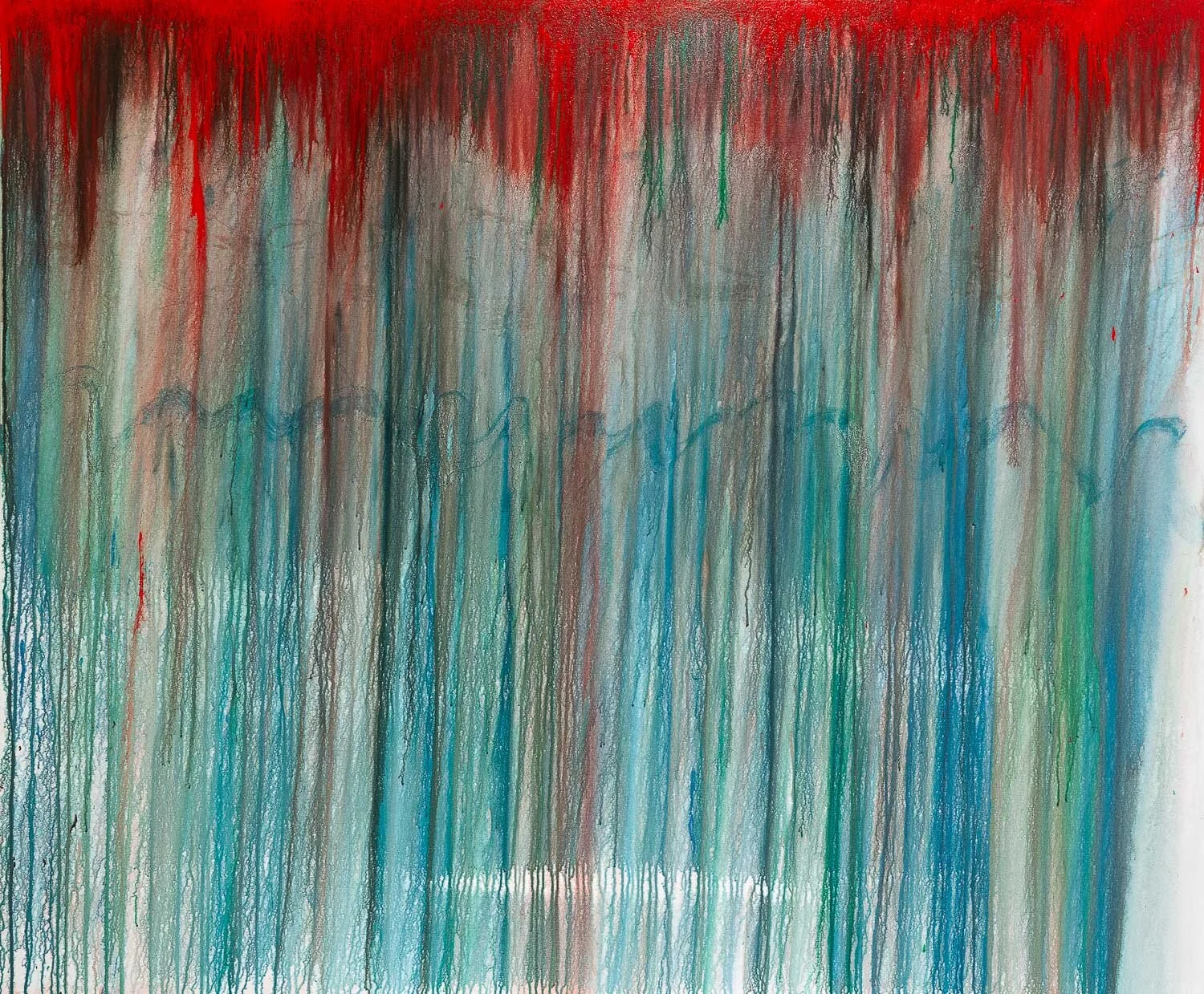 Dents Alchemical acrylic and urethane on canvas | 60 x 72 inches | 2021 | $12,100