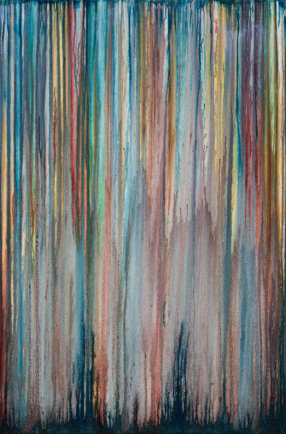 Benevolence Alchemical acrylic and urethane on canvas | 60 x 40 inches | 2021 | SOLD