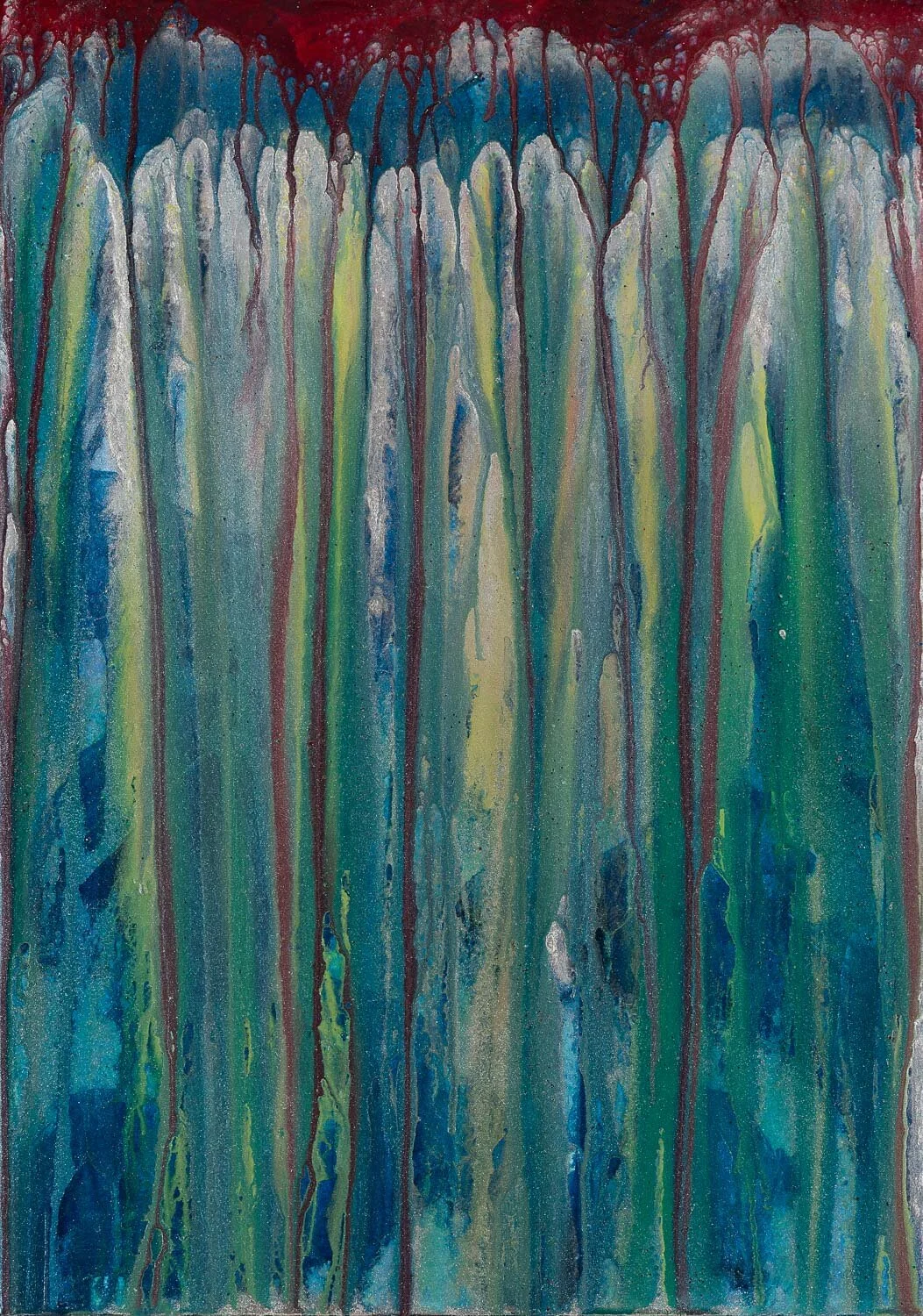 Colaturae Alchemical acrylic and urethane on 100% rag paper | 20 x 12 inches | 2021 | $2,530