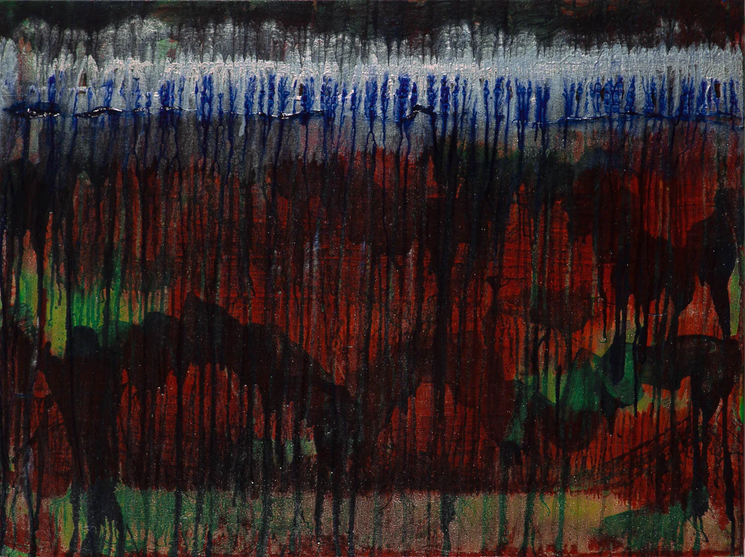 Excelsior Alchemical acrylic on canvas | 40 x 30 inches | 2020 | $5,000