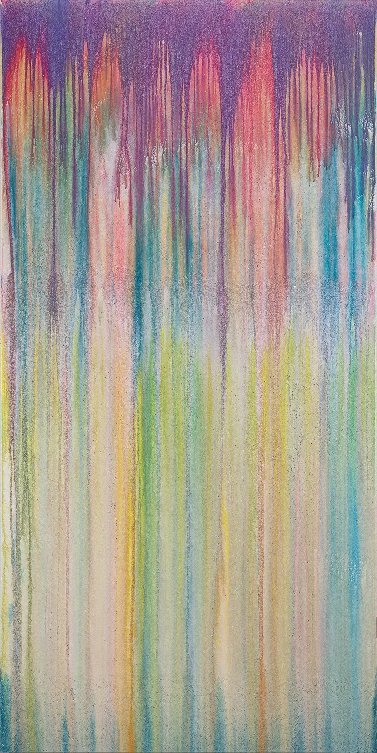 A Little Dream Alchemical acrylic on canvas | 80 x 40 inches | 2022 | $7,000