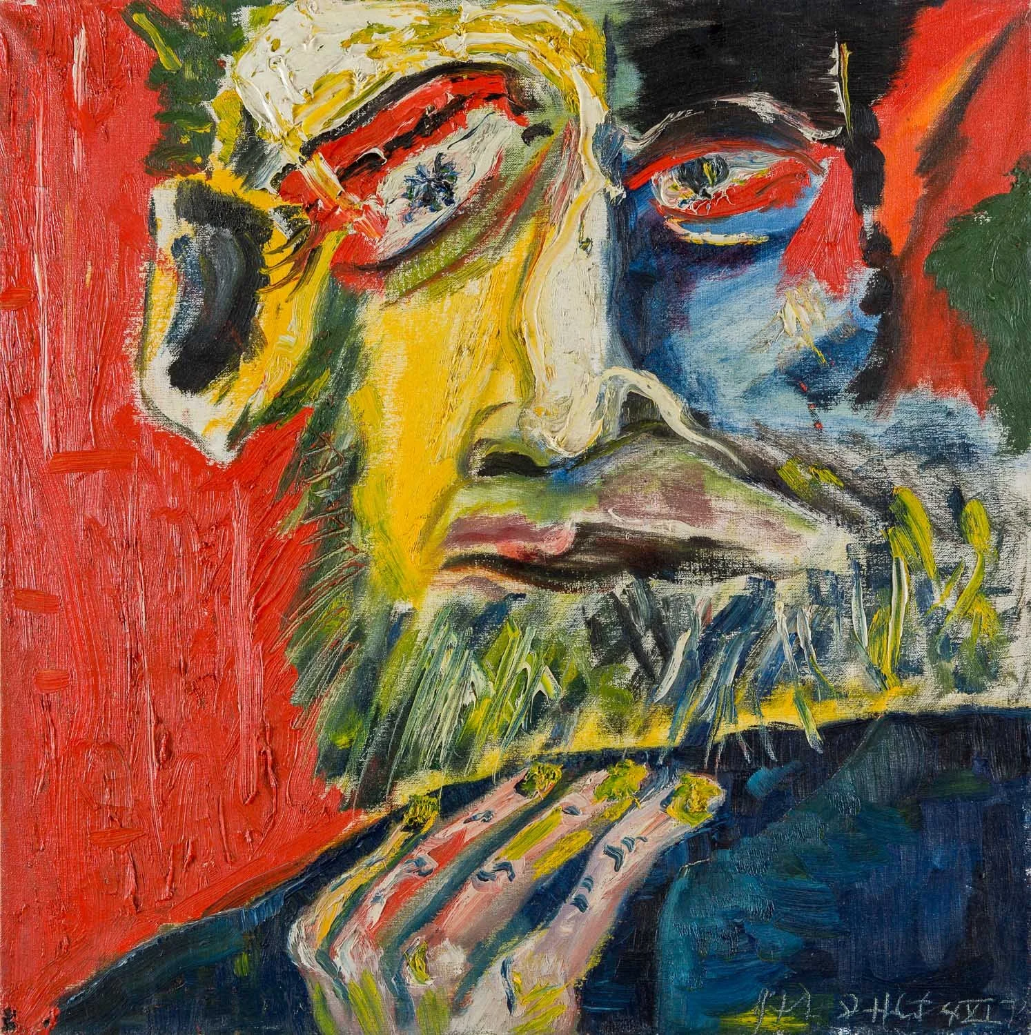    John Carlsson    Oil on Linen  |  20 x 34 inches  |  1973  |  $12,000 