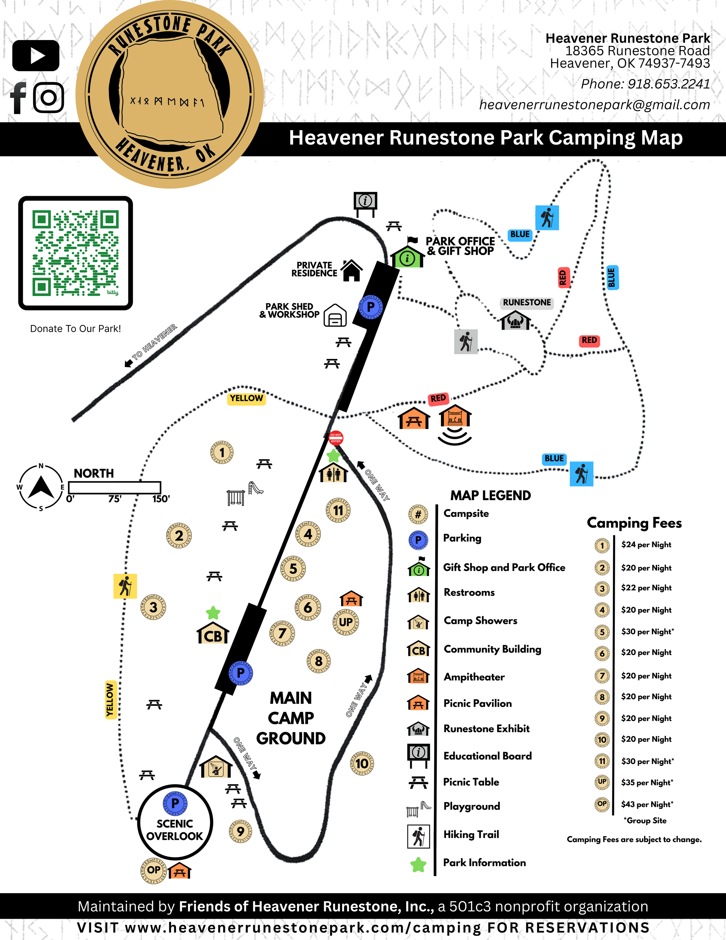 Camping — Heavener Runestone Park