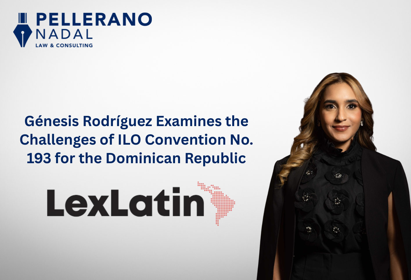Génesis Rodríguez Examines the Challenges of ILO Convention No. 193 for the Dominican Republic