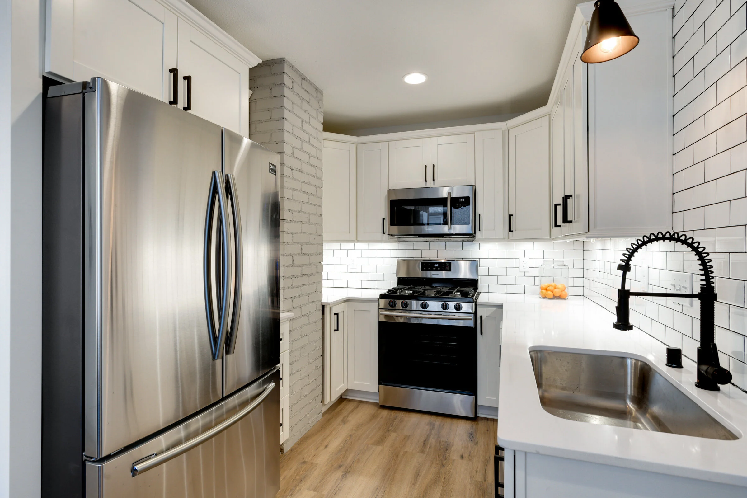 St. Louis Park Minnesota Farmhouse Remodel and Design Kitchen