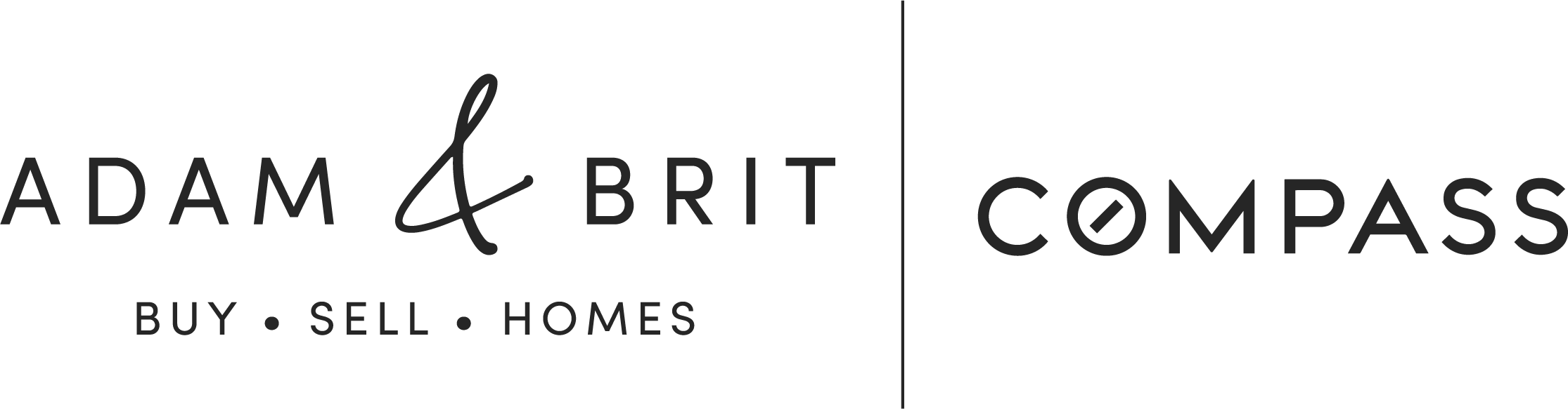 Adam & Brit Compass logo
