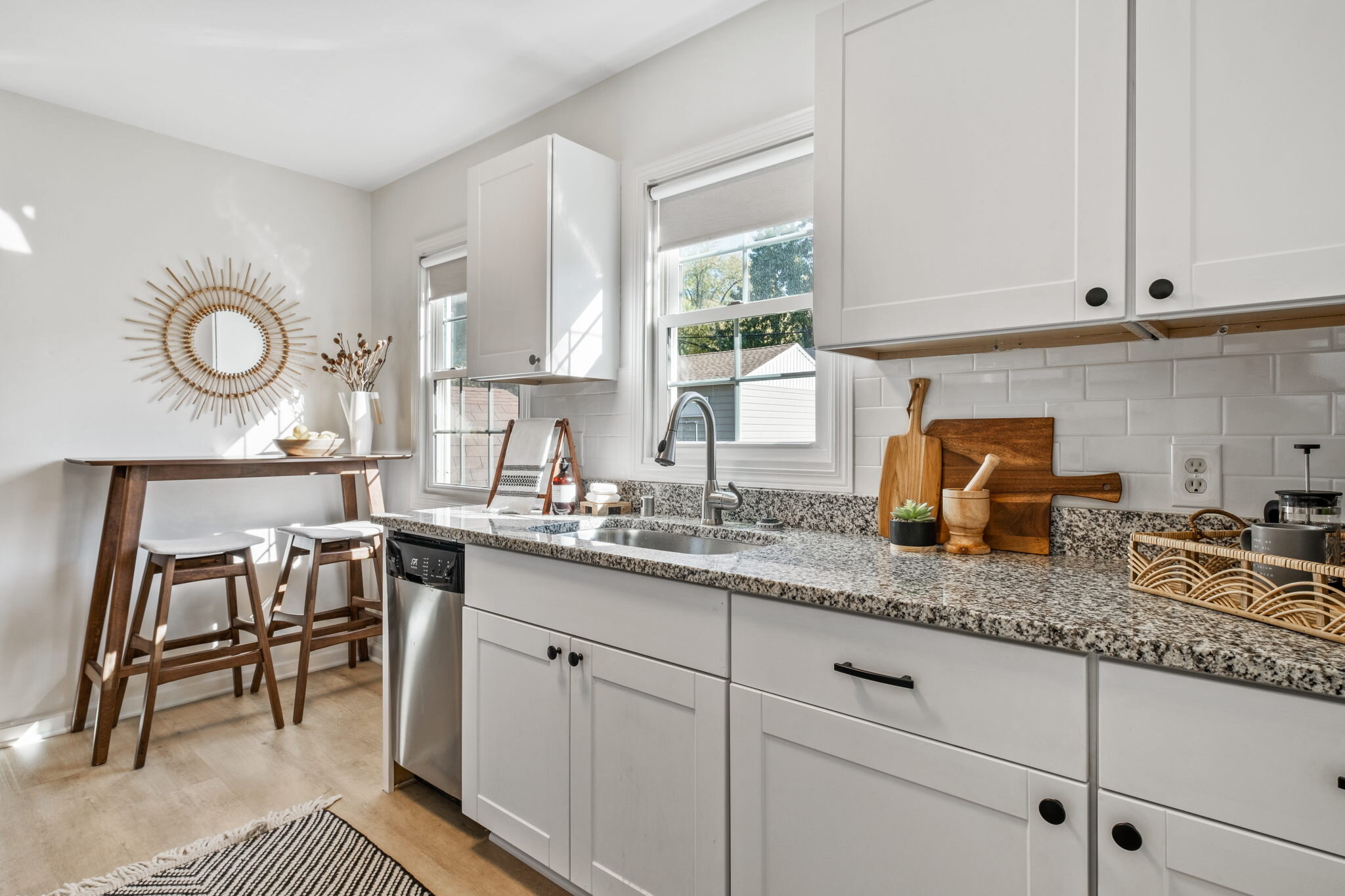 St. Louis Park Minnesota New Home Remodel and Design Kitchen and Dining Layout