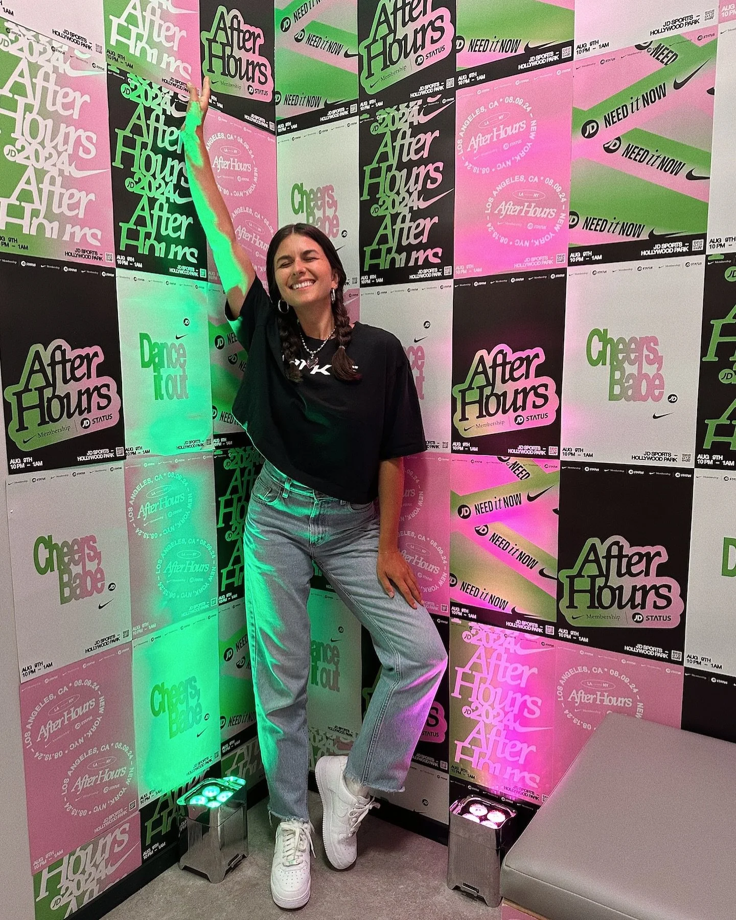 over the summer we worked with @cm___studios to bring indie sleaze magic to @nike x @jdsports through creative strategy, art direction, and copywriting for their after hours event series in la, nyc - times square! - and indy. 

shout out to the drink