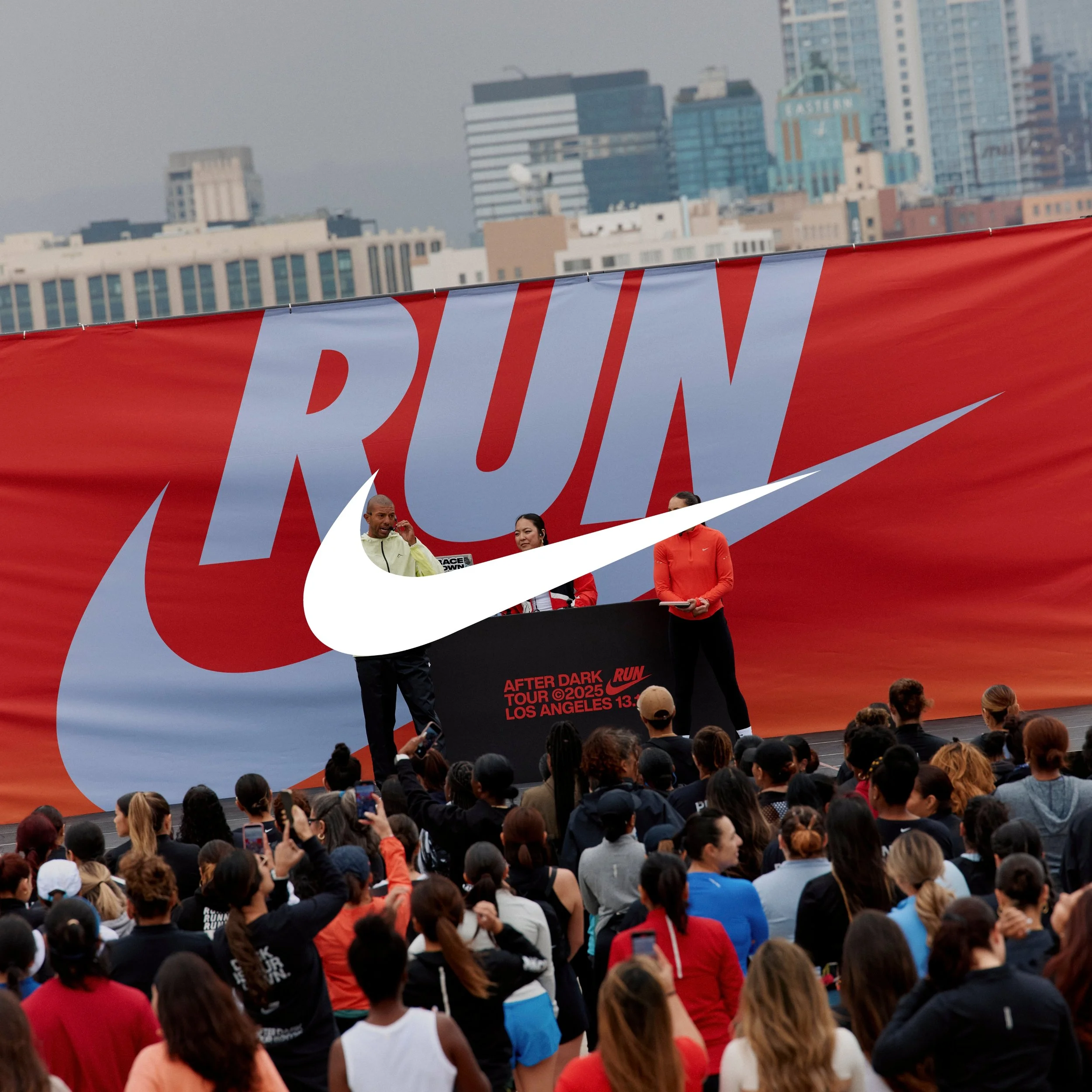 nike after dark tour the run that's hard af