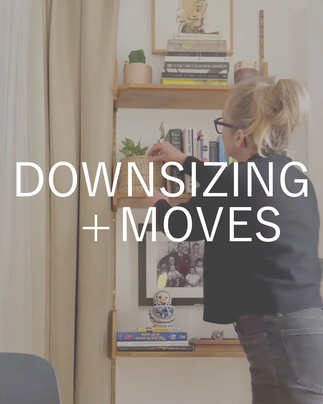 Marin County downsizing + move planning services – how to make a new space feel like home. 