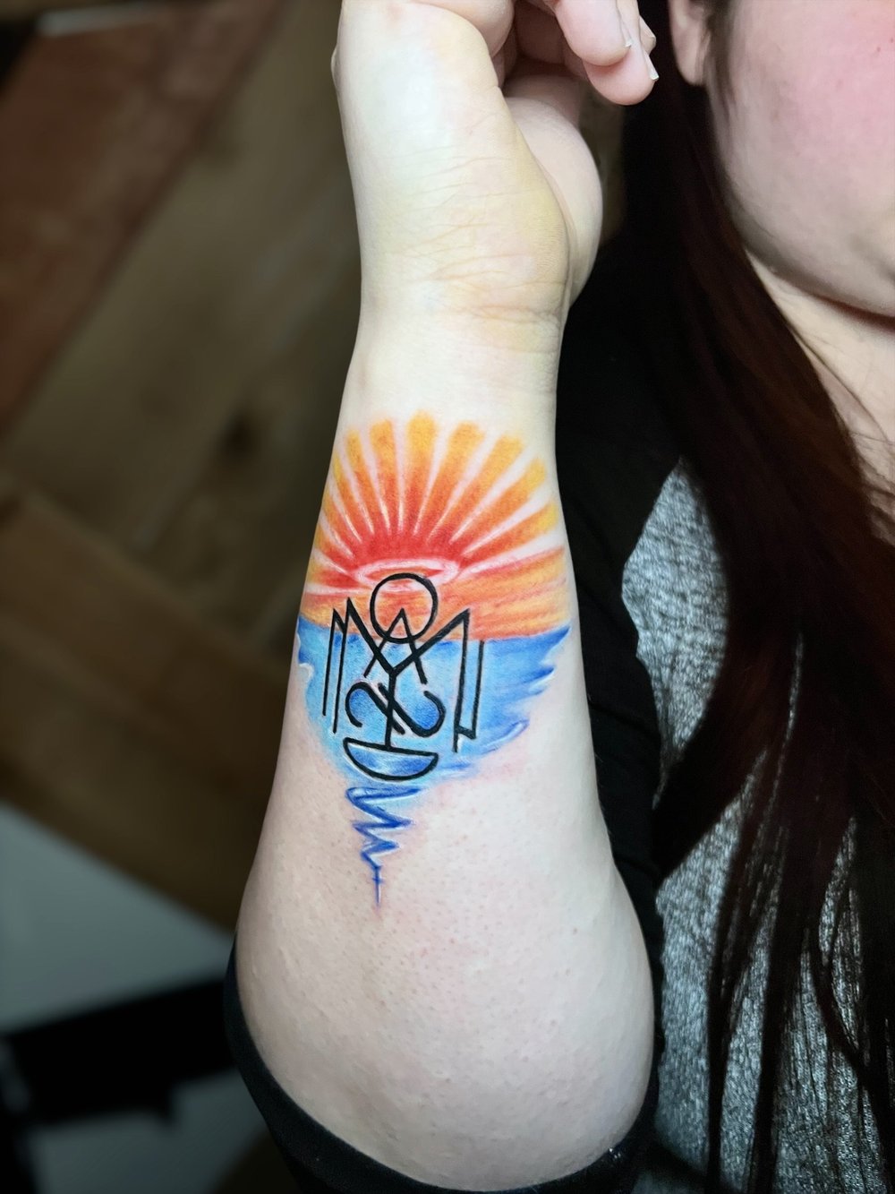 Watercolor Tattoo by Saul Gutierrez