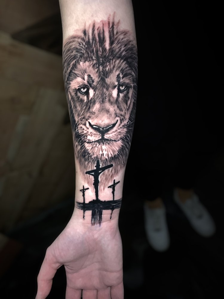 Black and Gray Tattoo by Saul Gutierrez