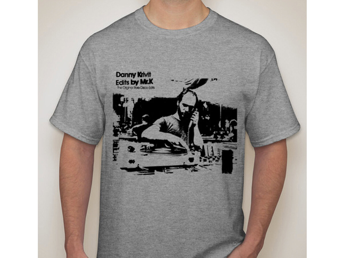 Danny Krivit Edits by Mr. K Men's T Light Gray.Black.jpg