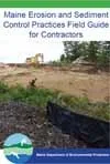 Cover of a guide titled 'Levee Erosion and Sediment Control Practices Field Guide for Conveyance' with an illustration of a levee and water below.
