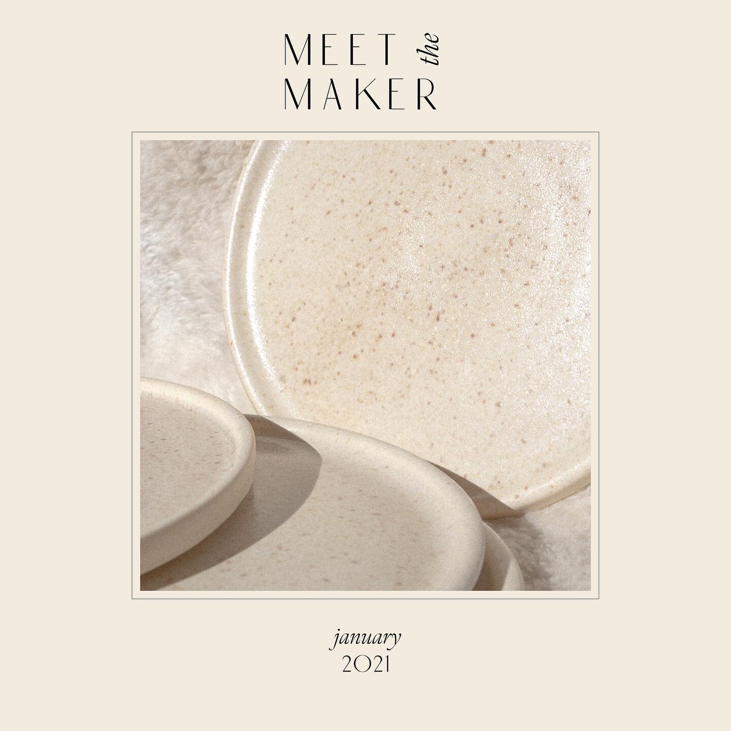Meet our maker of the month @caseyrichardson, the person behind the pottery of Made Of Earth Studio. 

You can now be introduced to Casey &amp; other makers on our website. Click the link in our bio to meet them there!
