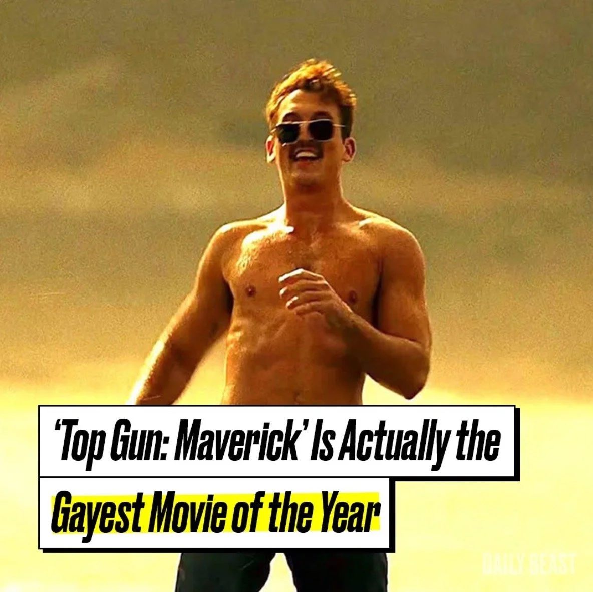 "Top Gun: Maverick:" The gayest movie of the year?