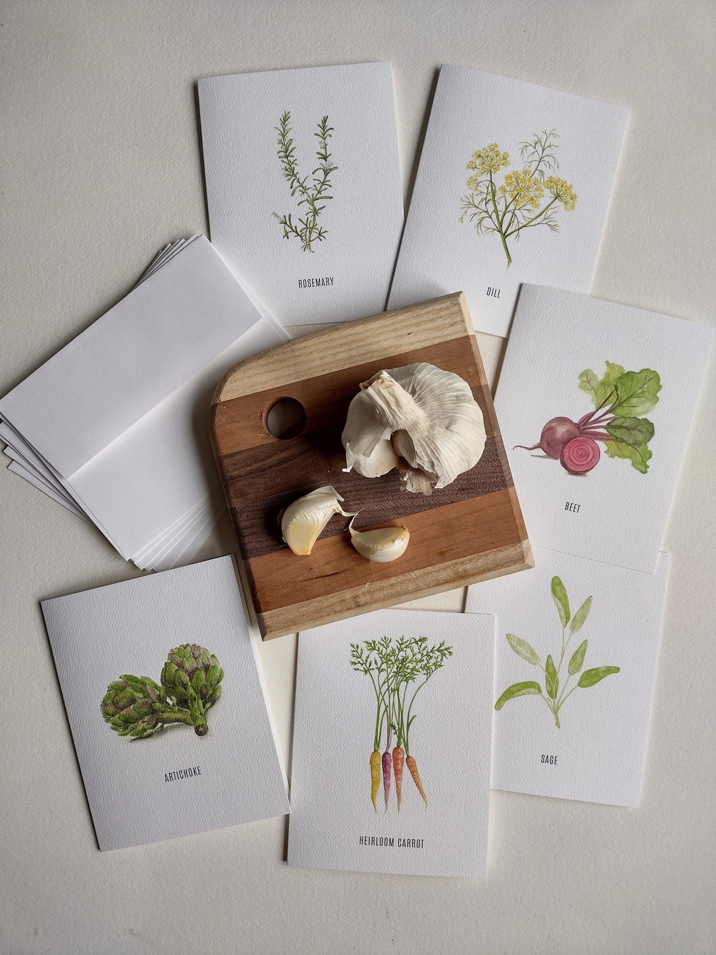 Kitchen Fold-over Cards
