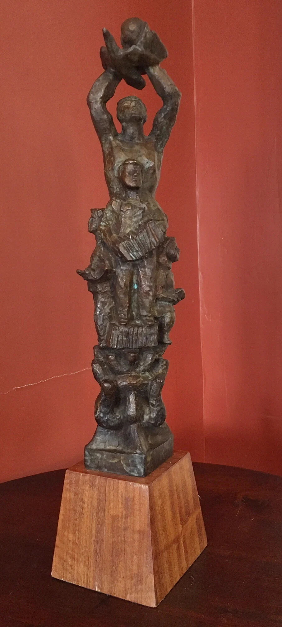 Chaim Gross: Maquette (Study for Monument)