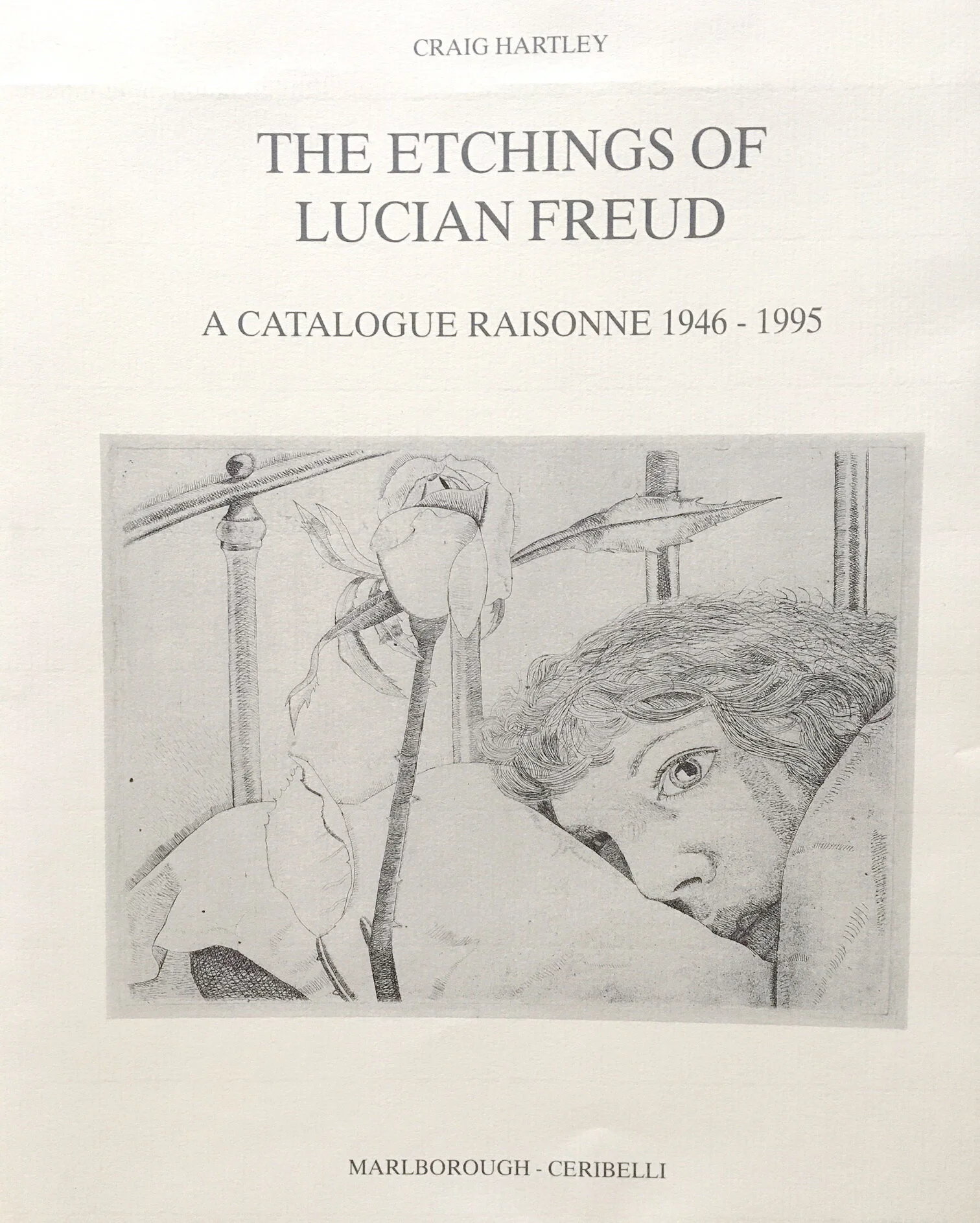 Lucian Freud:  Catalogue raisonne etchings
