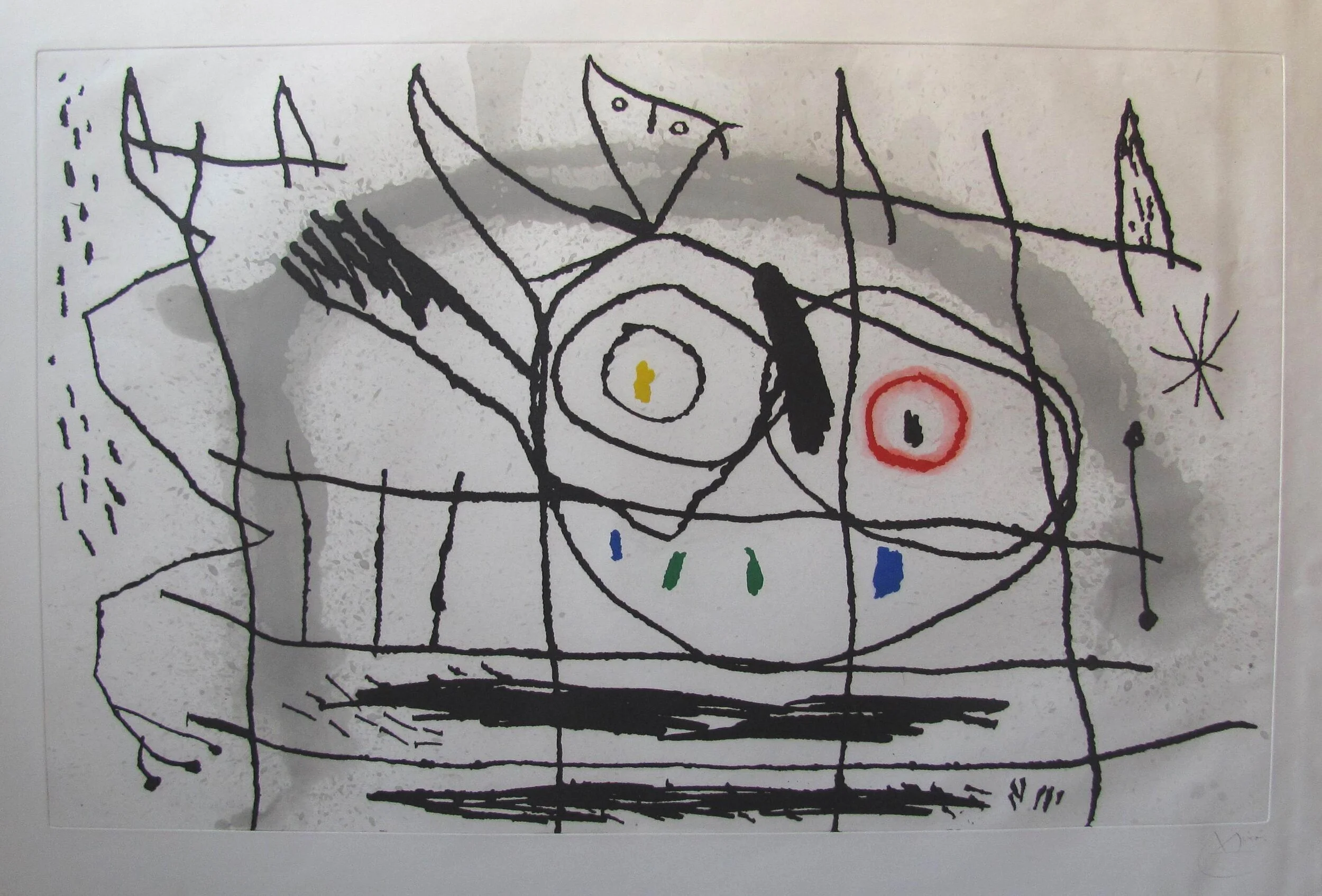 Joan Miro:  Couple d'oiseaux . II