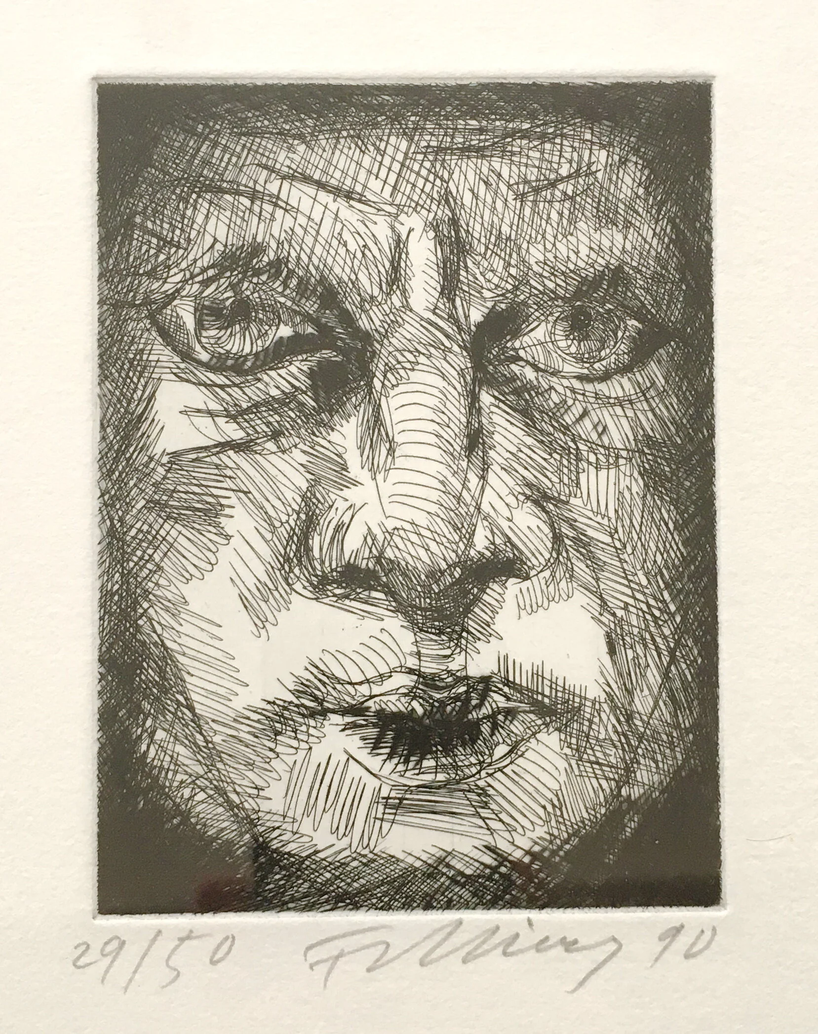 Rainer Fetting:  Selbst