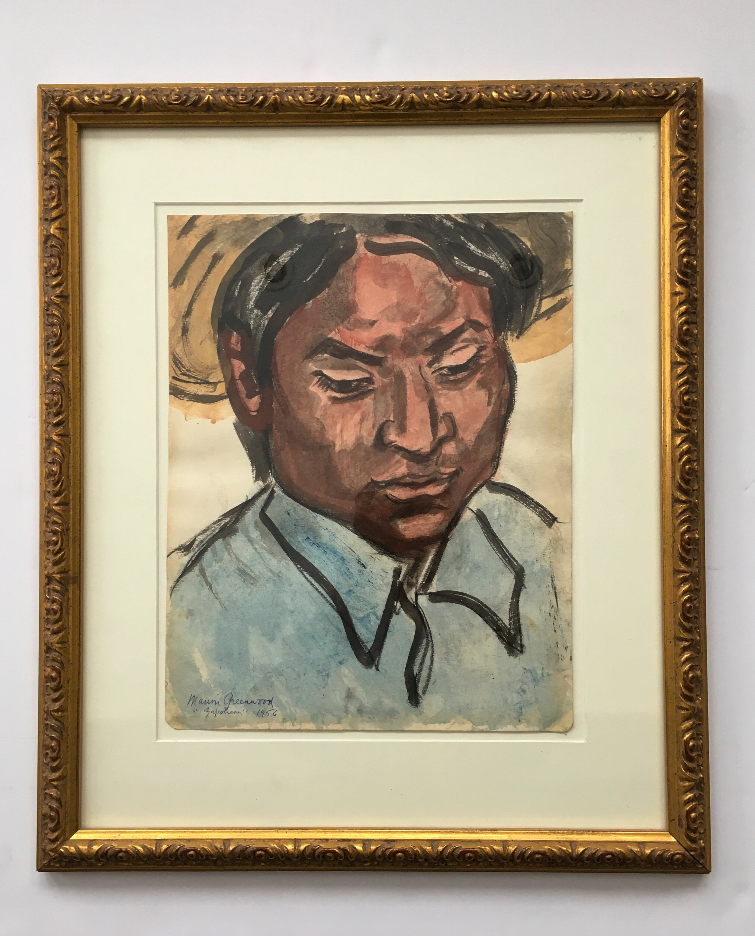 Greenwood Zapotecan in frame.JPG