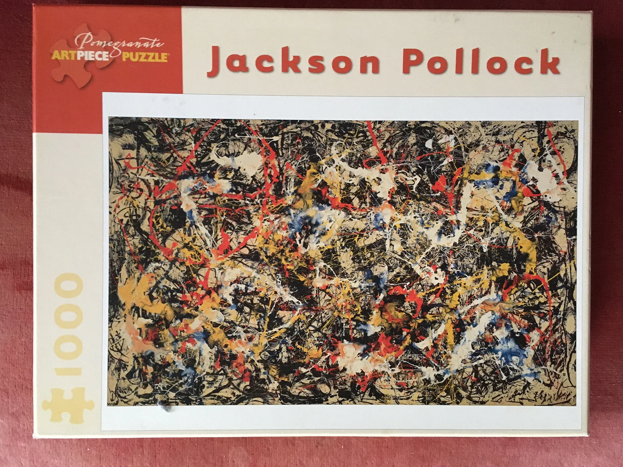 Jackson Pollock:  jigsaw puzzle