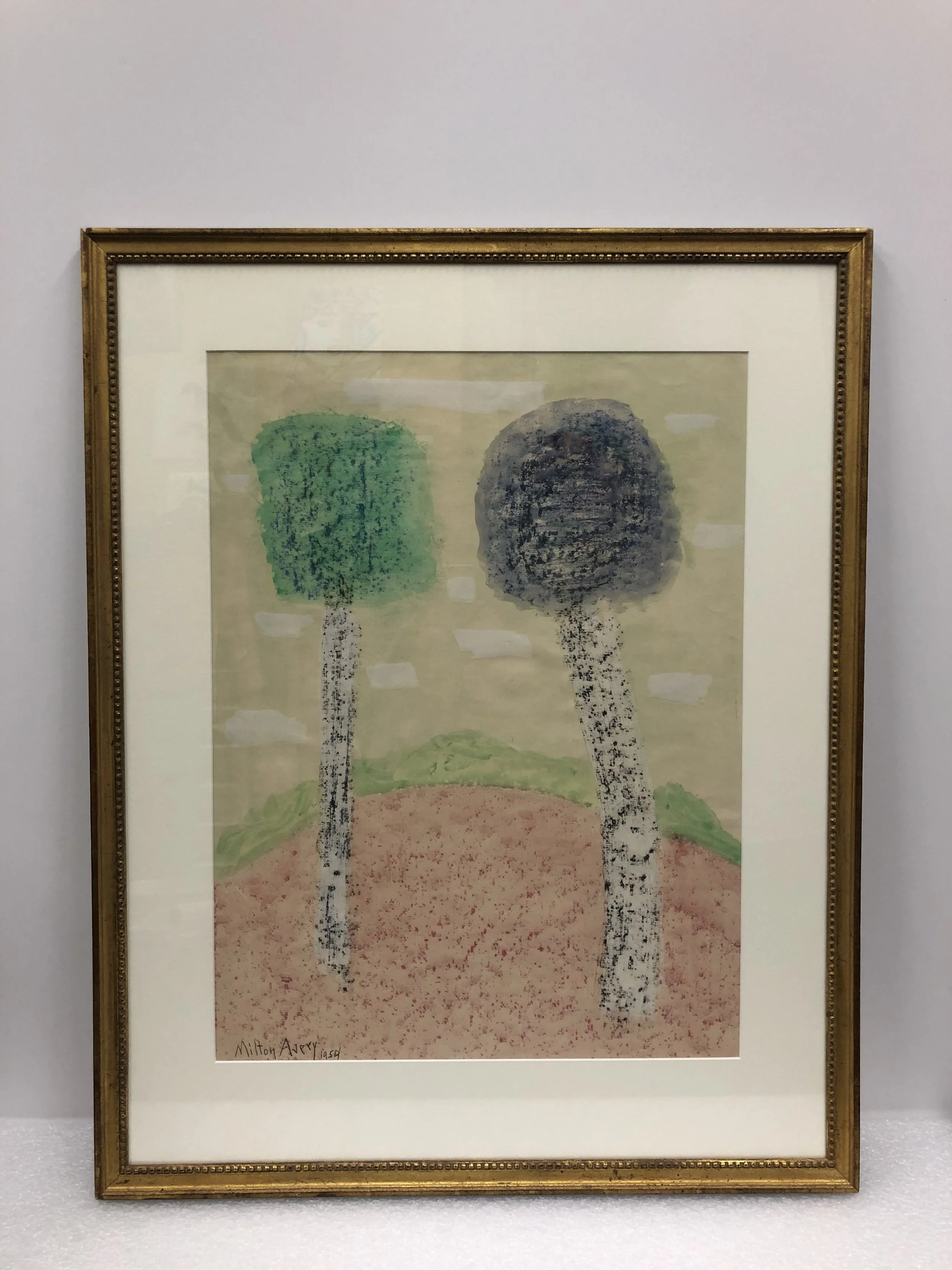 Avery, Milton_Lollypop Trees_framed (1).jpg