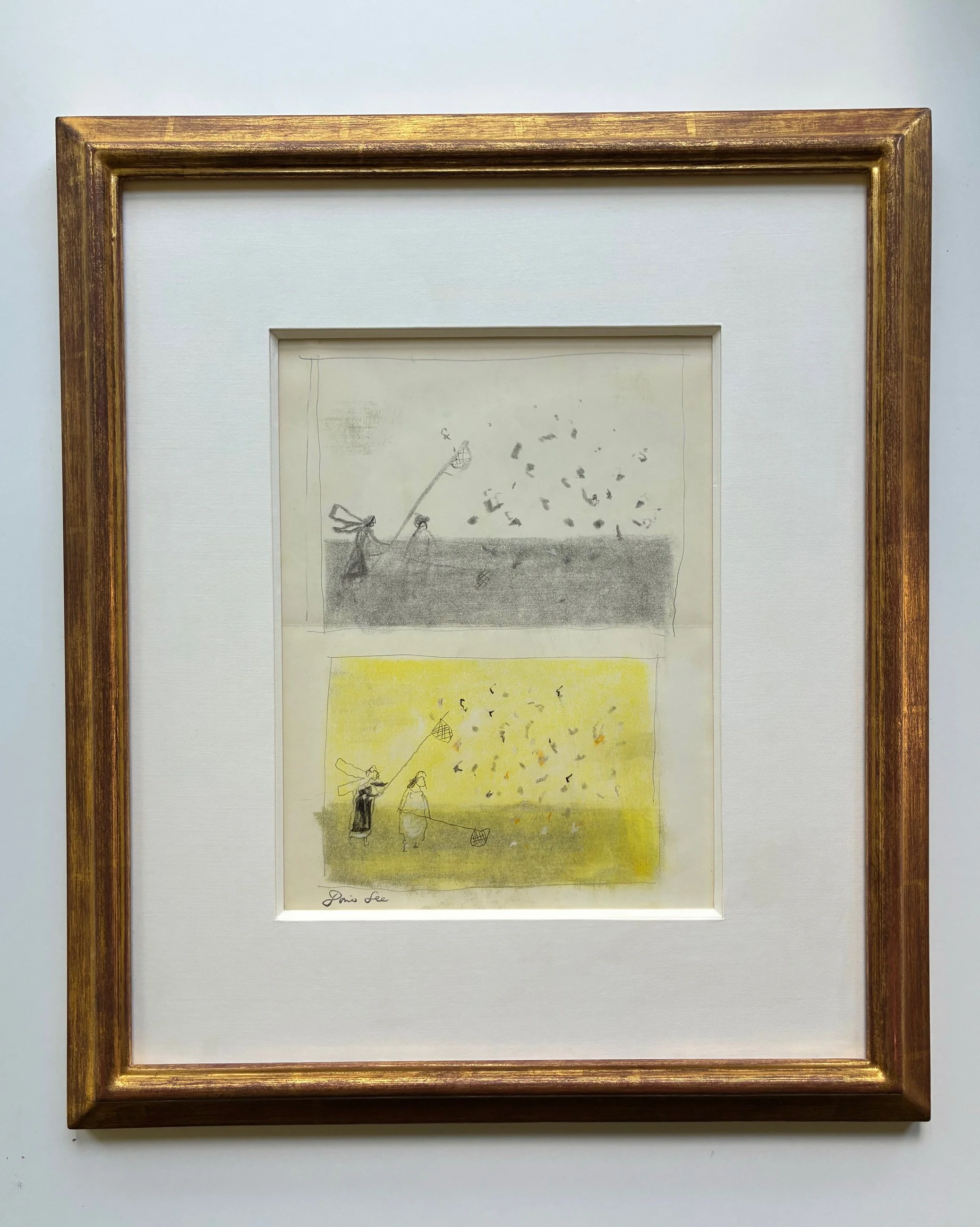 Lee Study for Butterfly Catchers in frame.jpg
