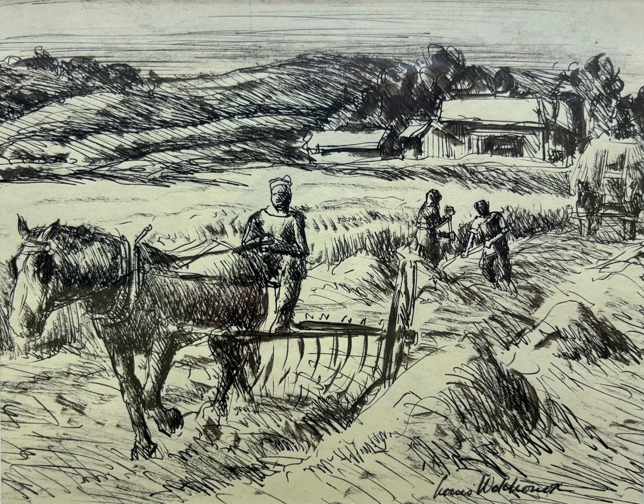 Wolchonok Farm Scene with Horse and Cart hi res.jpg