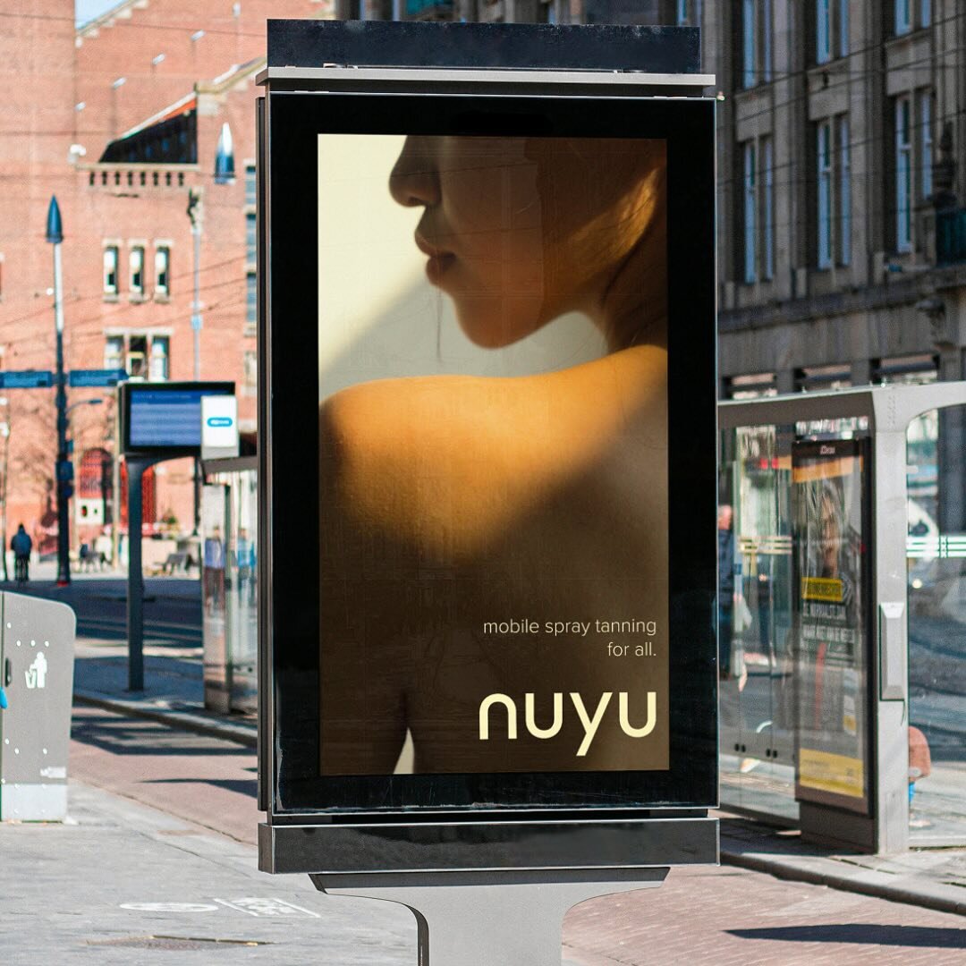 In collaboration with @okostrategy, we crafted this inviting and upscale visual identity for Nuyu @nuyusunless a beauty brand specializing in tanning. I designed a modern, clean aesthetic targeting the luxe fashion and wellness crowd. The minimalist 
