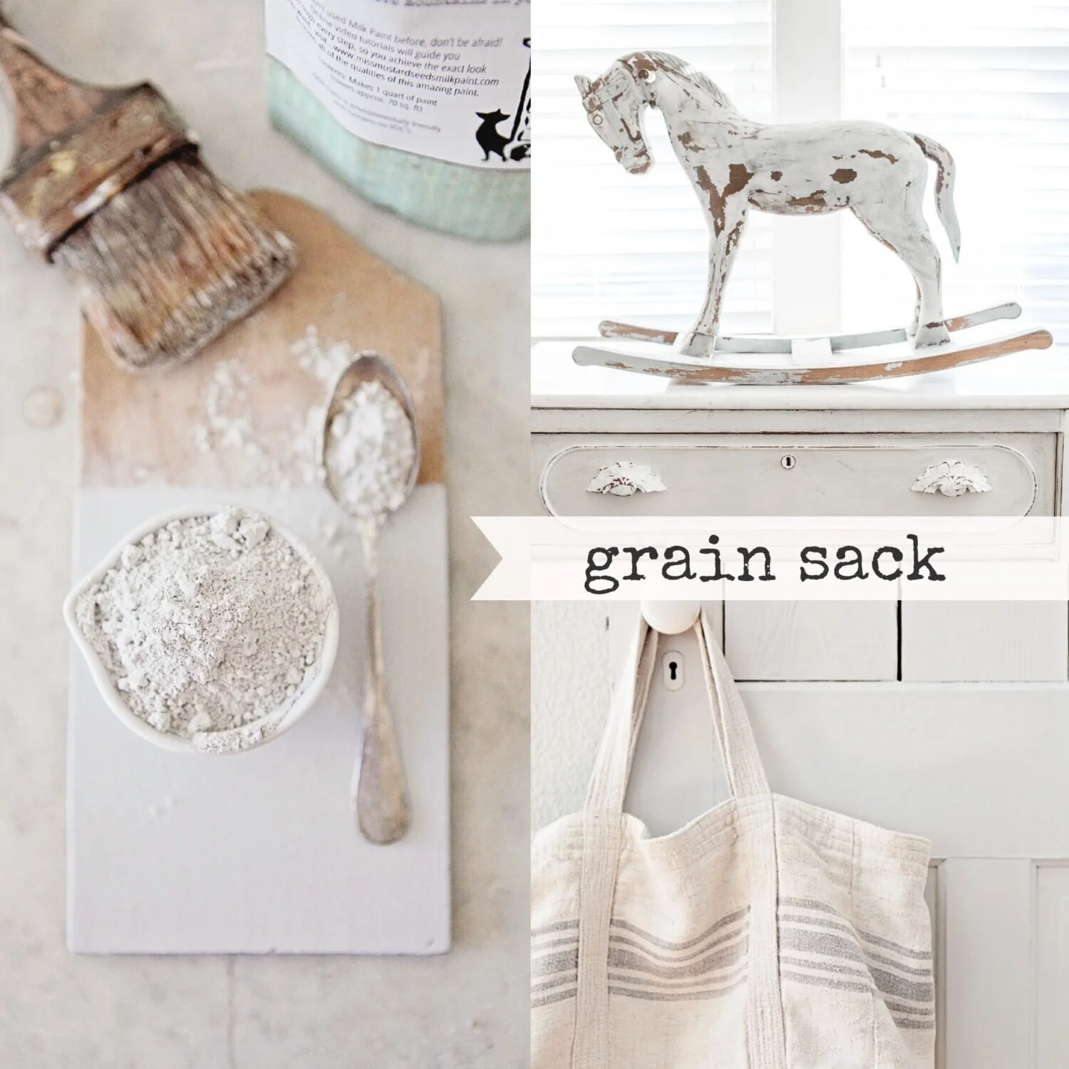 Grain Sack by Miss Mustard Seed’s Milk Paint