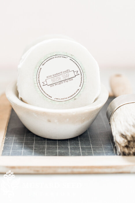 How to Clean Paintbrushes With Miss Mustard Seed's Brush Soap — Miss  Mustard Seed's Milk Paint