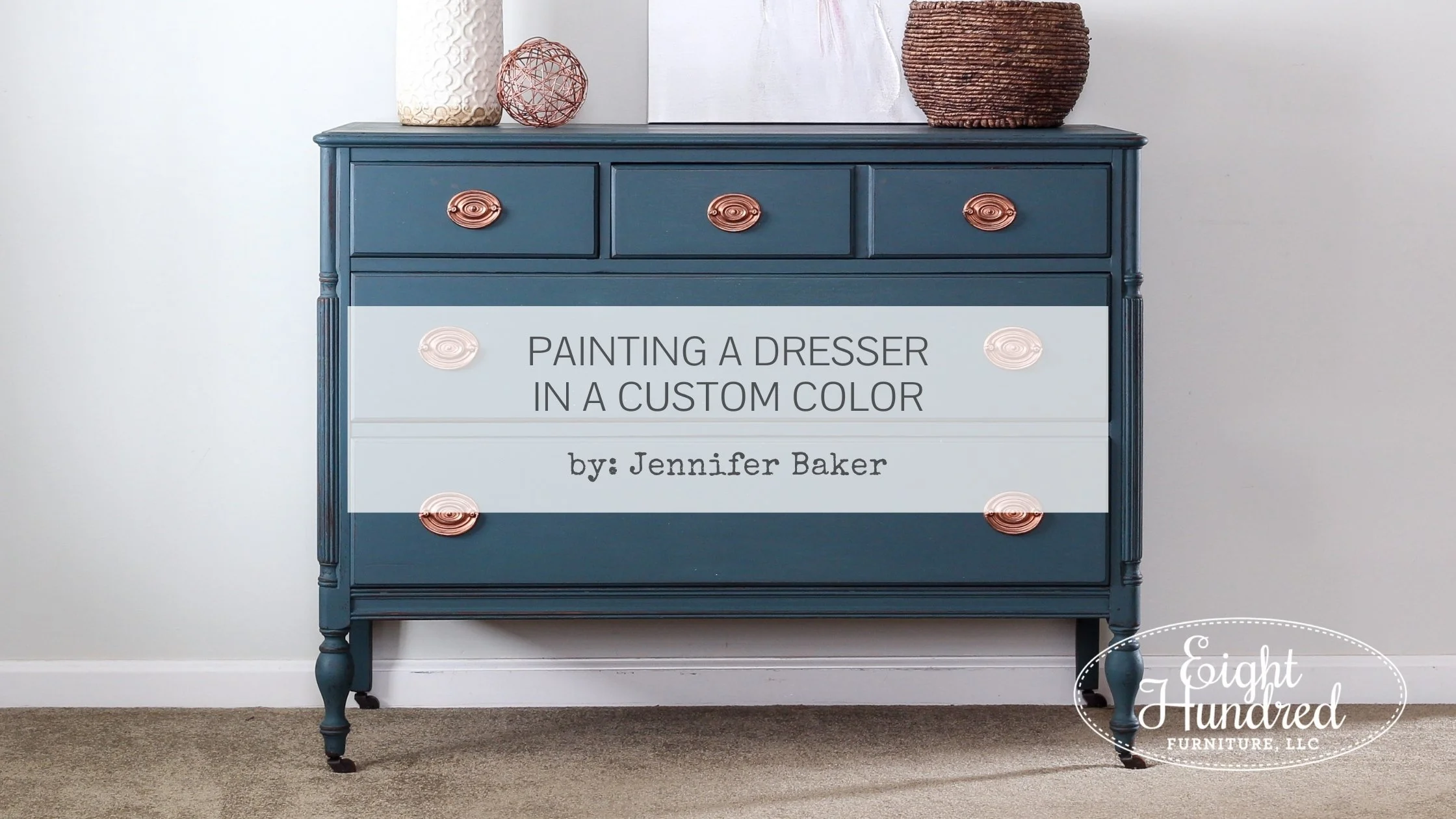 Painting A Dresser In A Custom Color — Miss Mustard Seed's Milk Paint