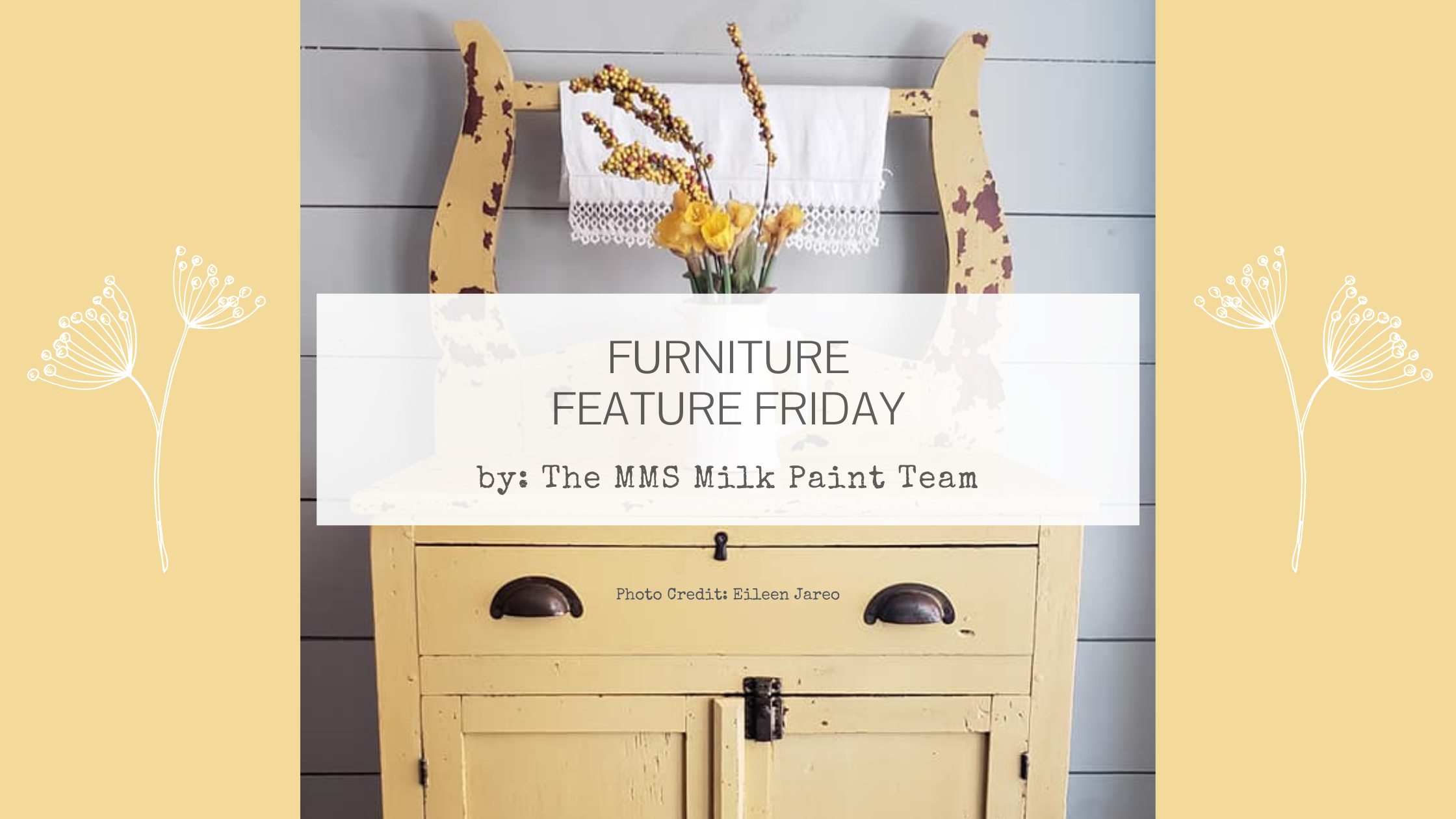 Mustard Seed Yellow Milk Paint – Simply Chic Furniture