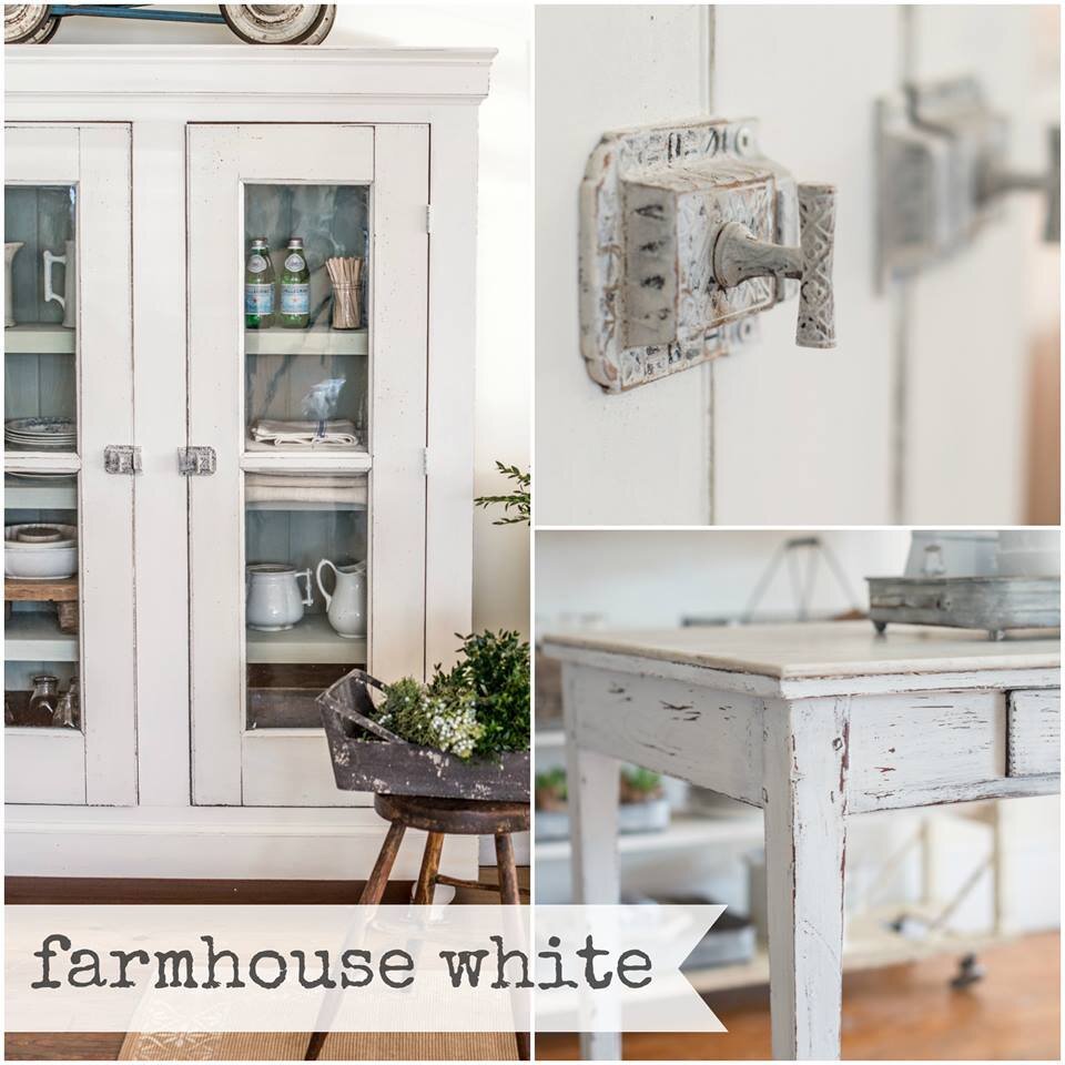 Farmhouse White by Miss Mustard Seed’s® Milk Paint