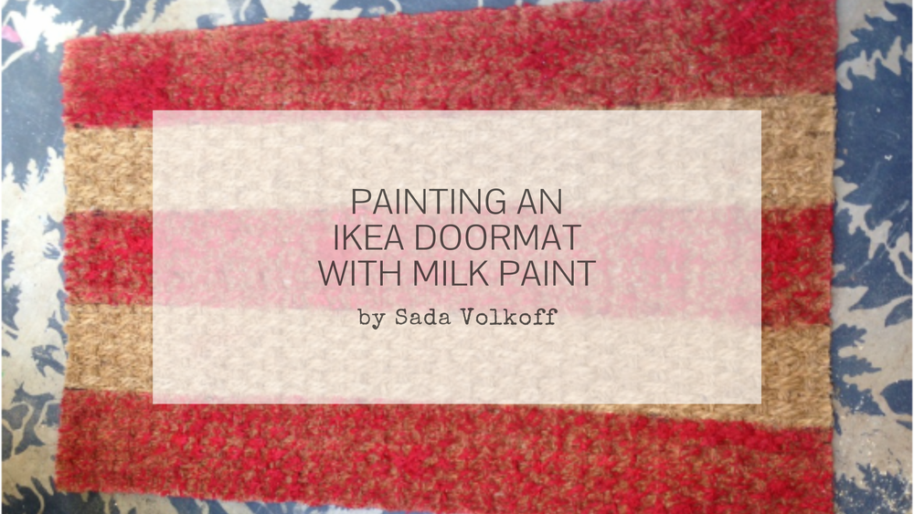 Milk Painting an Ikea Doormat — Miss Mustard Seed's Milk Paint