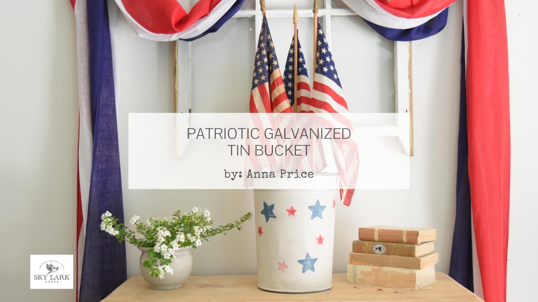 How to Make a Patriotic Busy Bucket