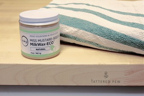 Did you know that? That butchers wax is a solid paste you can wipe on with  a rag over any finish to give it more shine and more pr…