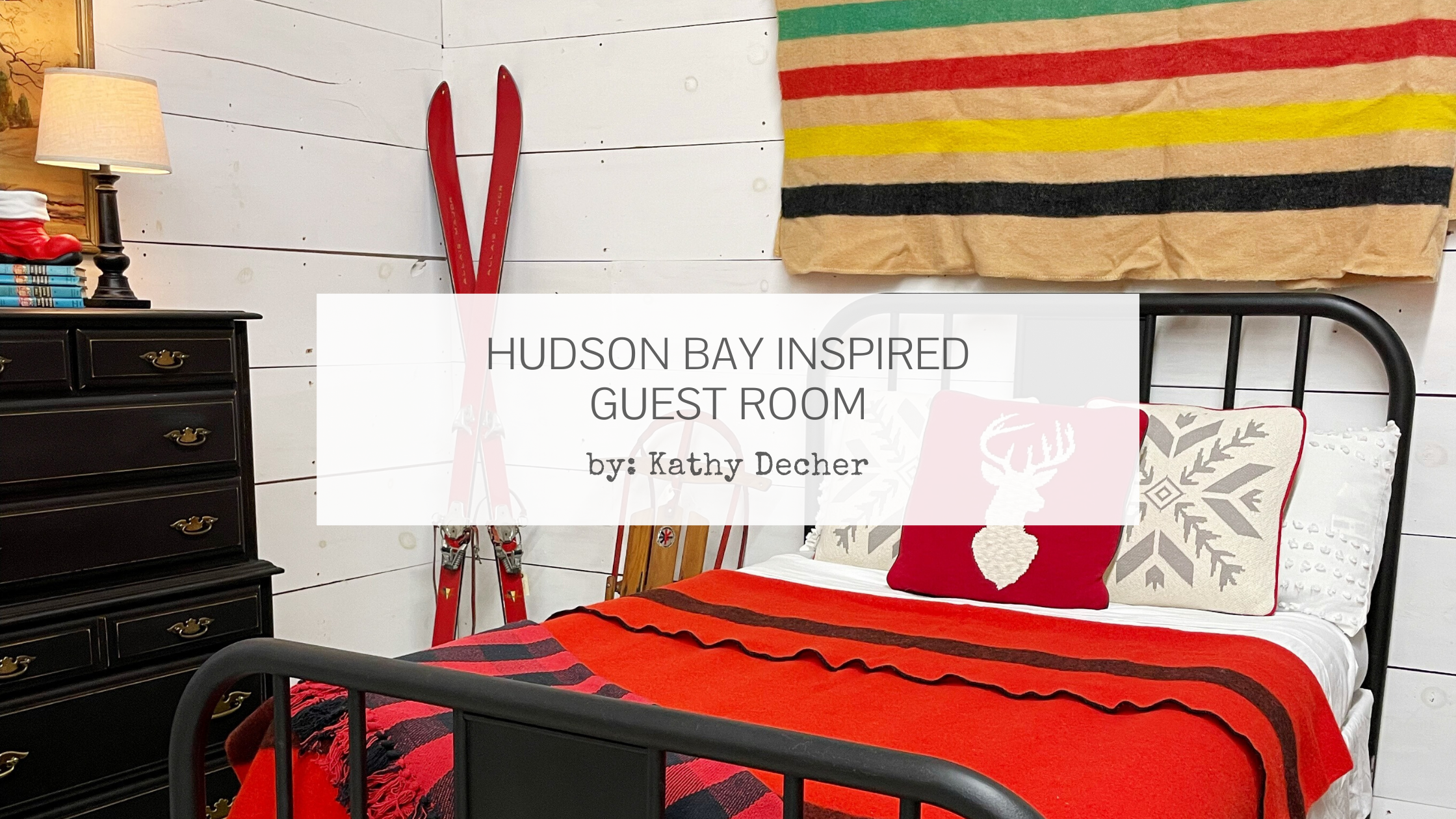 Hudson Bay Inspired Guest Room — Miss Mustard Seed's Milk Paint