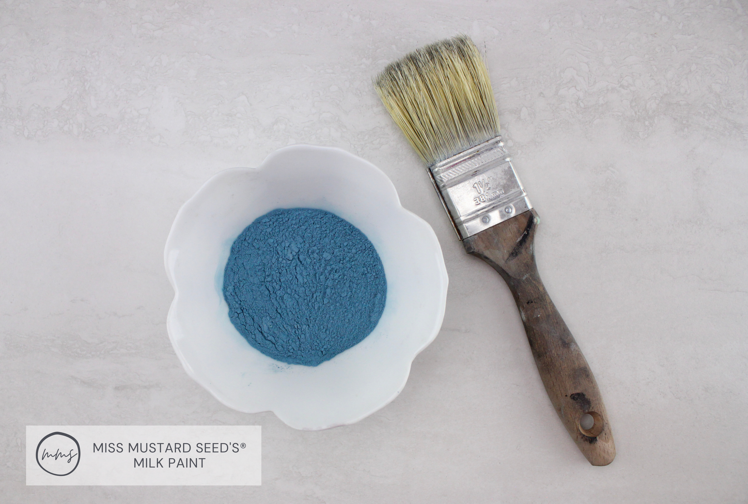 Washstand In Flow Blue MilkPaint™ — Miss Mustard Seed's Milk Paint