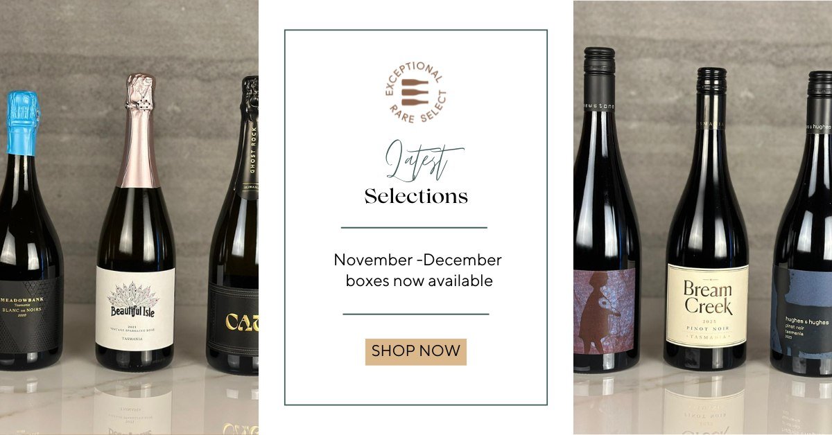Discover our exciting new selections for the festive season! Featuring: 
🍾Beautiful Isle
🥂Ghost Rock
🍷Mewstone
🍾Small Wonder 
🍷Hughes &amp; Hughes 
🥂Glaezter-Dixon
🍷Bream Creek
🍾Meadowbank
🍷Sinapius
🥂Marco Lubiana 
Perfect wines for summer 