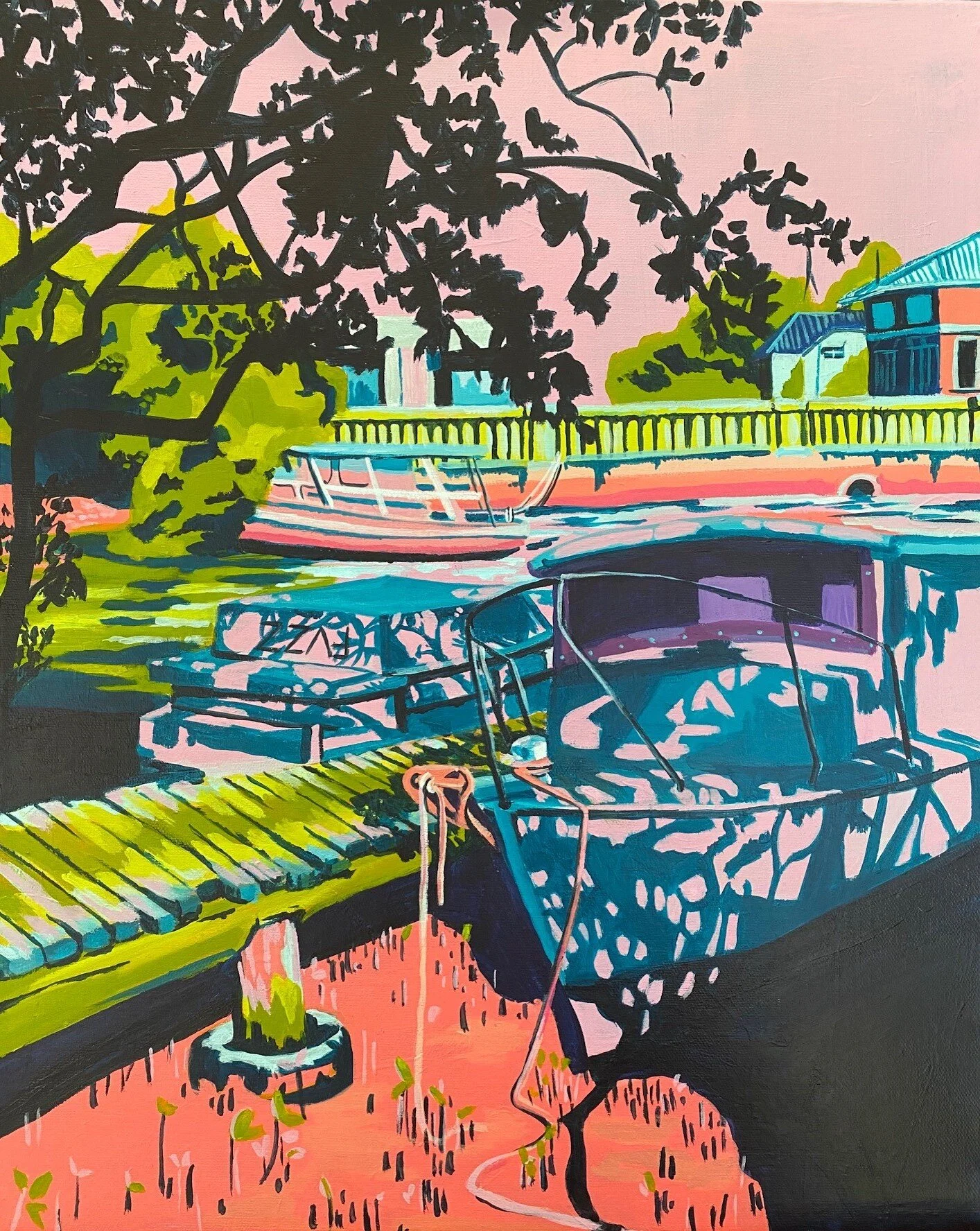 Moored With the Mangroves