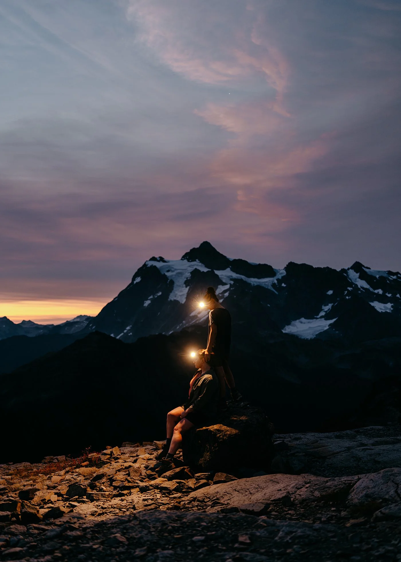 sunrise at artist point wedding