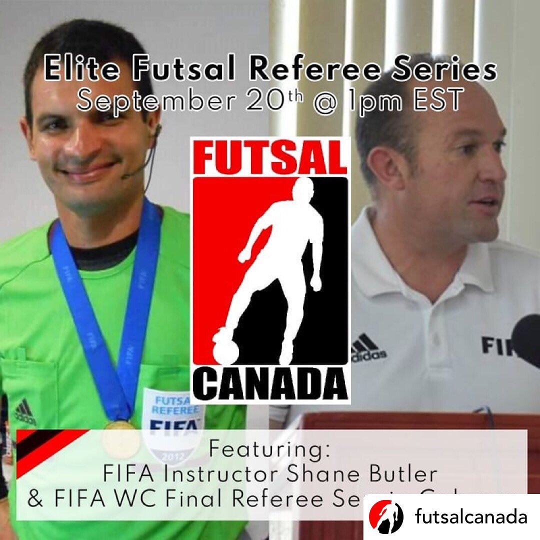 Who is joining this webinar? The first one was packed with lots solid futsal  information. Register at futsalcanada.ca. #canfutsal #futsal #soccer #futebol #football #canada
