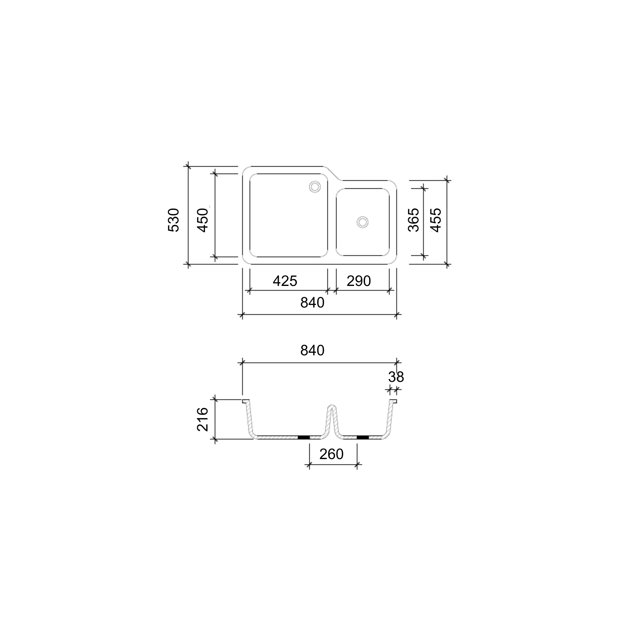 INTEGRATED SINK DB503(R) DOUBLE RIGHT BOWL (1).png