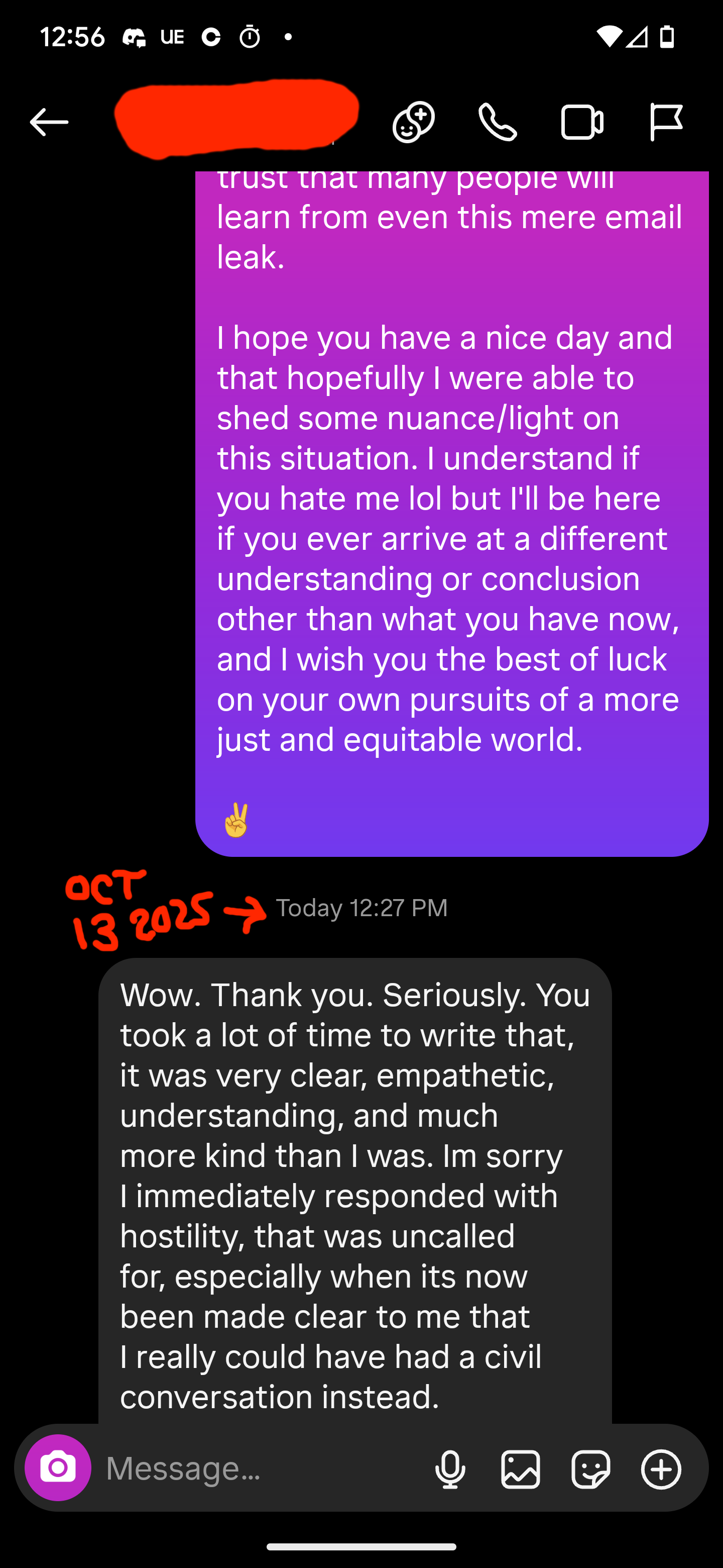 9. Obviously we can't all hold the correct position right away. This greatly pains me. Hopefully even the mere *idea* of this protest happening ultimately contributed to this person arriving at their current perspective, which was the intention in th