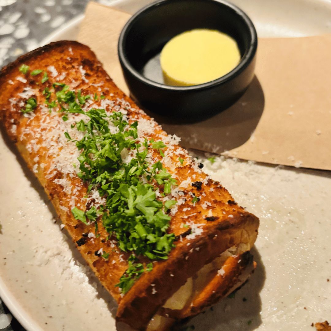 Cheese rolls are a staple food in Dunedin. Sometimes called 'southern sushi' there's no seafood, these are cheese-filled delights, toasted and served with lashings of New Zealand butter.