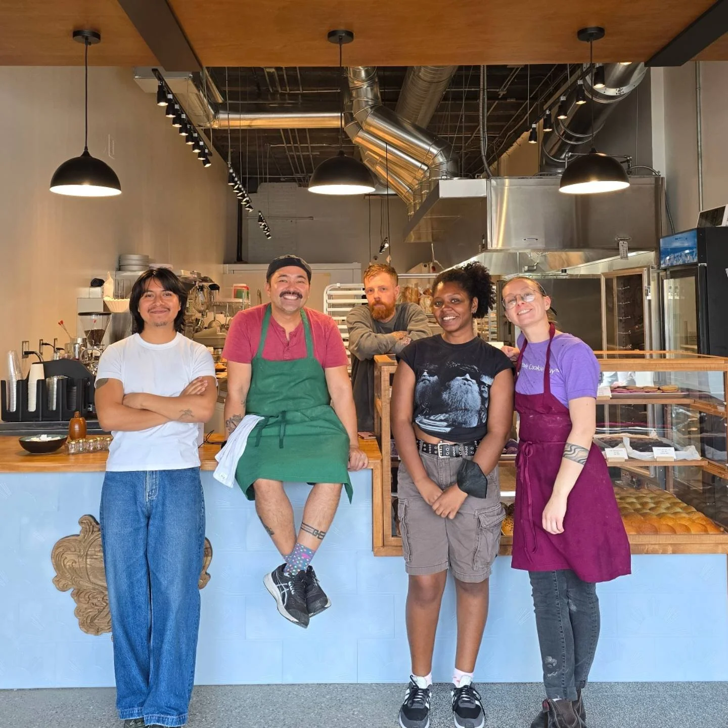 9/26 ingredients started arriving
9/28 started testing equipment and recipes
10/2 and 10/4 brought team members in for training
10/4 quiet opening to make sure systems worked
10/5 super soft opening
It has been a whirlwind week, and I couldn't have